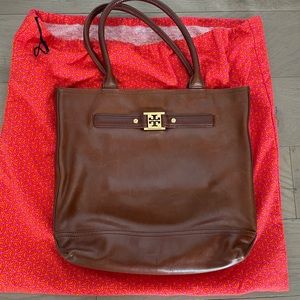 Tory Burch - Brown Leather Tote